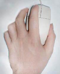 Holding the mouse